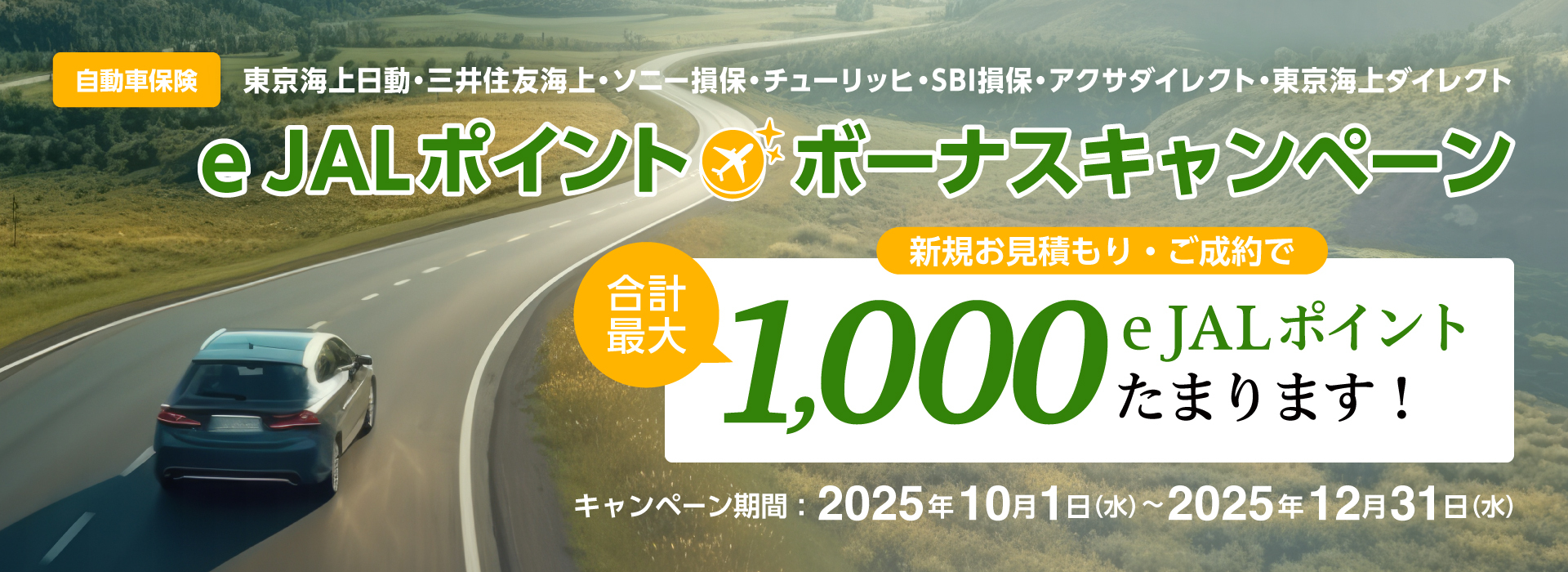 自動車保険キャンペーン